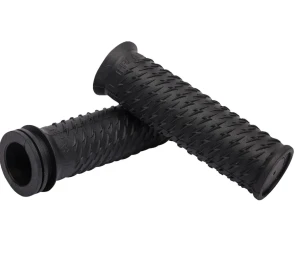 Thrashin Supply Co. grip bolt black calowe czarne manetki motocyklowe z piorunami