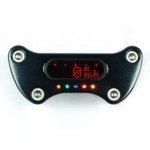 Motoscope Mini Motogadget MSM mocowanie na kierownicę H-D 1 cal czarne wraz z kontrolkami Handle Bar Top Clamp