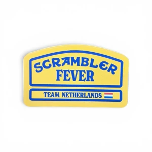 Naklejka Scrambler Fever Team Netherlands