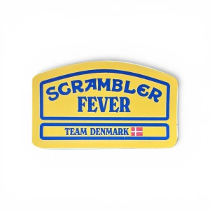 Naklejka Scrambler Fever Team Denmark