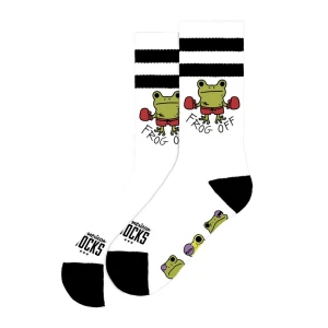 Skarpetki American Socks Frog Off Mid High socks skarpetki z fajna grafiką dla boksera