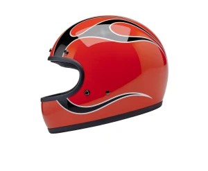 Kask Biltwell Gringo orange flames - L 