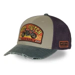 Czapka z daszkiem Von Dutch Semi curved california cap truckerka z motocyklem