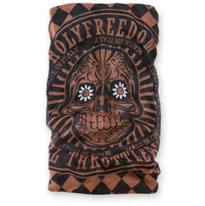 Holy Freedom Golden Skull tunnel komin motocyklowy cafe racer harley bobber chopper