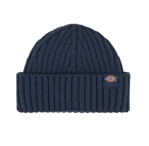 Granatowa ciepła czapka Dickies Lockwood beanie navy fishmanka krótka
