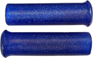 Manetki 22mm Star Fire niebieskie z metalizowanymi płatkami