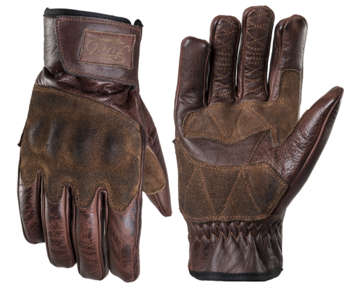 RODEO GLOVE BROWN rękawice skórzane motocyklowe vintage scrambler cafe racer.png