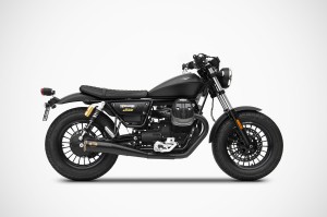 Tłumiki ZARD Slim do Moto Guzzi V9 Bobber - Roamer