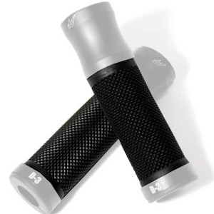 METALOWO-GUMOWE MANETKI MOTOCYKLOWE 1" DRIVEN RACING D3 GRIP COMPLETE 