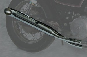 Tłumiki MAC typu "turnout" 4w2 do Honda CB900C Custom '80 - '82, CB900F BolDor/Super Sport '81 - '82 (1)