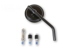 Lusterko Shin Yo Mini wkręcane - CZARNE Handlebar mirror