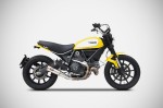 Tłumik ZARD Zuma do Ducati Scrambler