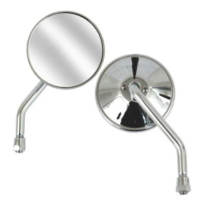 Lusterko 3-3/8" lewe chrom Round mirror