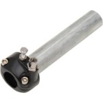 Rolgaz akcesoryjny calowy 25,4mm na jedną linkę Emgo czarny 1" Throttle